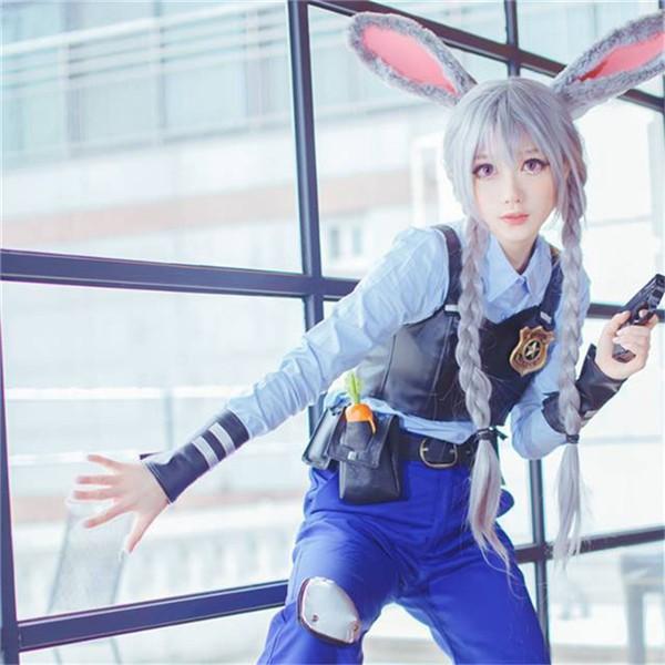 ジュディ・ホップス　コスプレ衣装 ズートピア コスプレ ジュディ・ホップス ウィッグ コスプレ衣装