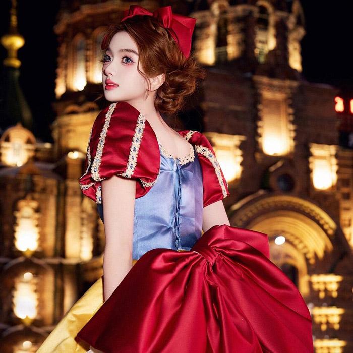 シークレットハニー 初期 白雪姫ドレス 仮装 衣装 コスプレ 大人