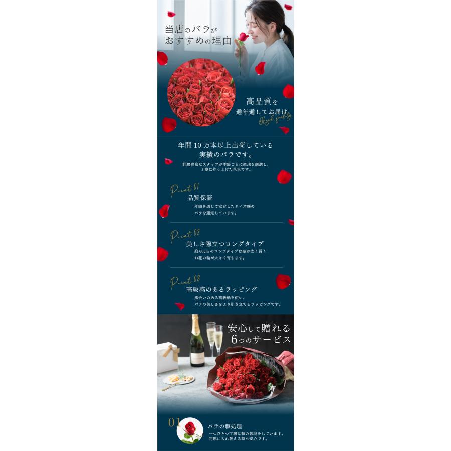 ローズブーケ5本 生花 フラワーギフト 誕生日 記念日 ギフト 花 女性