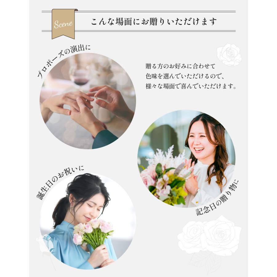 バラ5本と花瓶のセット 生花 花瓶 花束 女性 母親 妻 祖母 内祝い 女