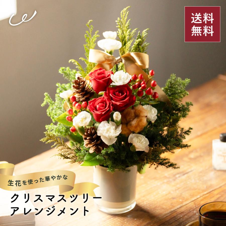 クリスマスツリーアレンジメント Xmas クリスマス 卓上 ツリー 冬