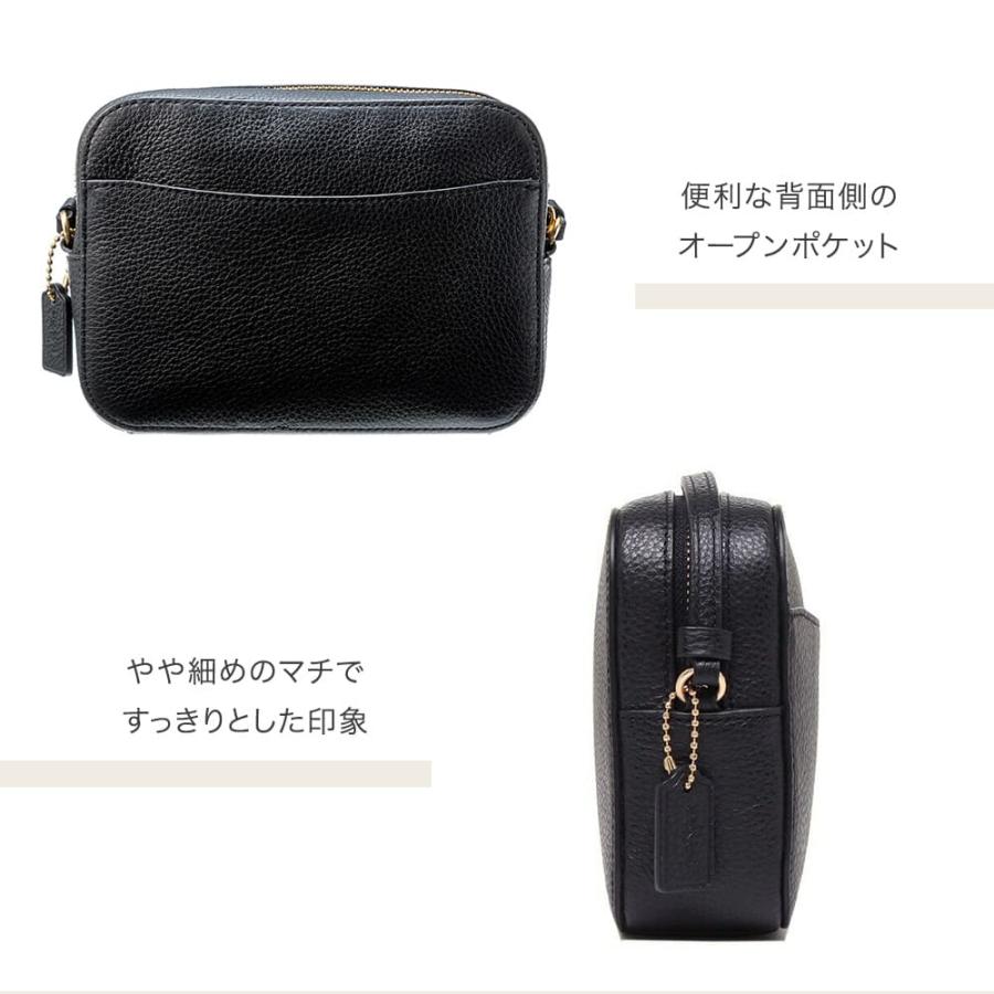 COACH コーチ 87734 MINI CAMERA ミニ ショルダーバッグ ブラック IMBLK レディース 女性 カメラ MINI CAMERA BAG 即日 即日発送 プレゼント｜shoppress｜05