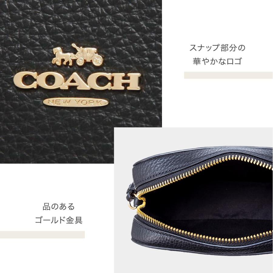 COACH コーチ 87734 MINI CAMERA ミニ ショルダーバッグ ブラック IMBLK レディース 女性 カメラ MINI CAMERA BAG 即日 即日発送 プレゼント｜shoppress｜07