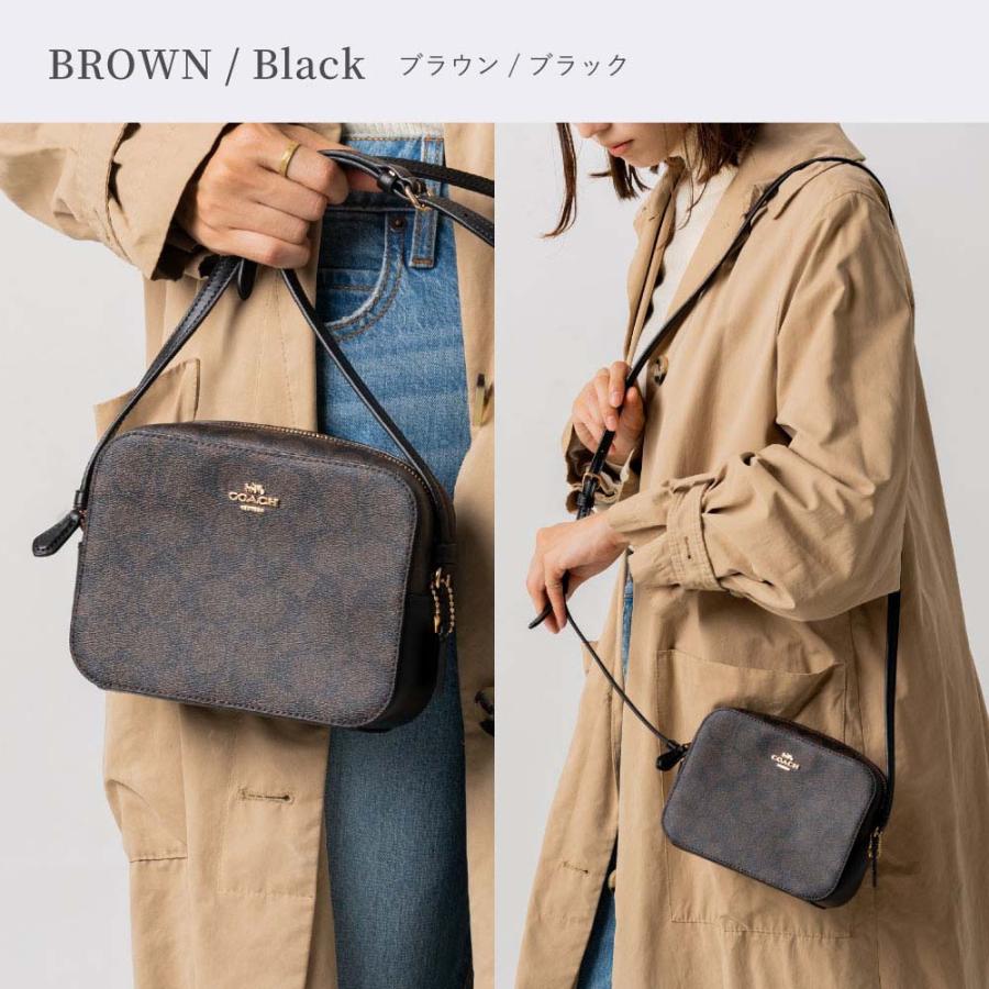 COACH コーチ 91677 ショルダーバッグ シグネチャー カメラバッグ SIGNATURE MINI CAMERA BAG キャンバス レディース 女性 プレゼント｜shoppress｜16