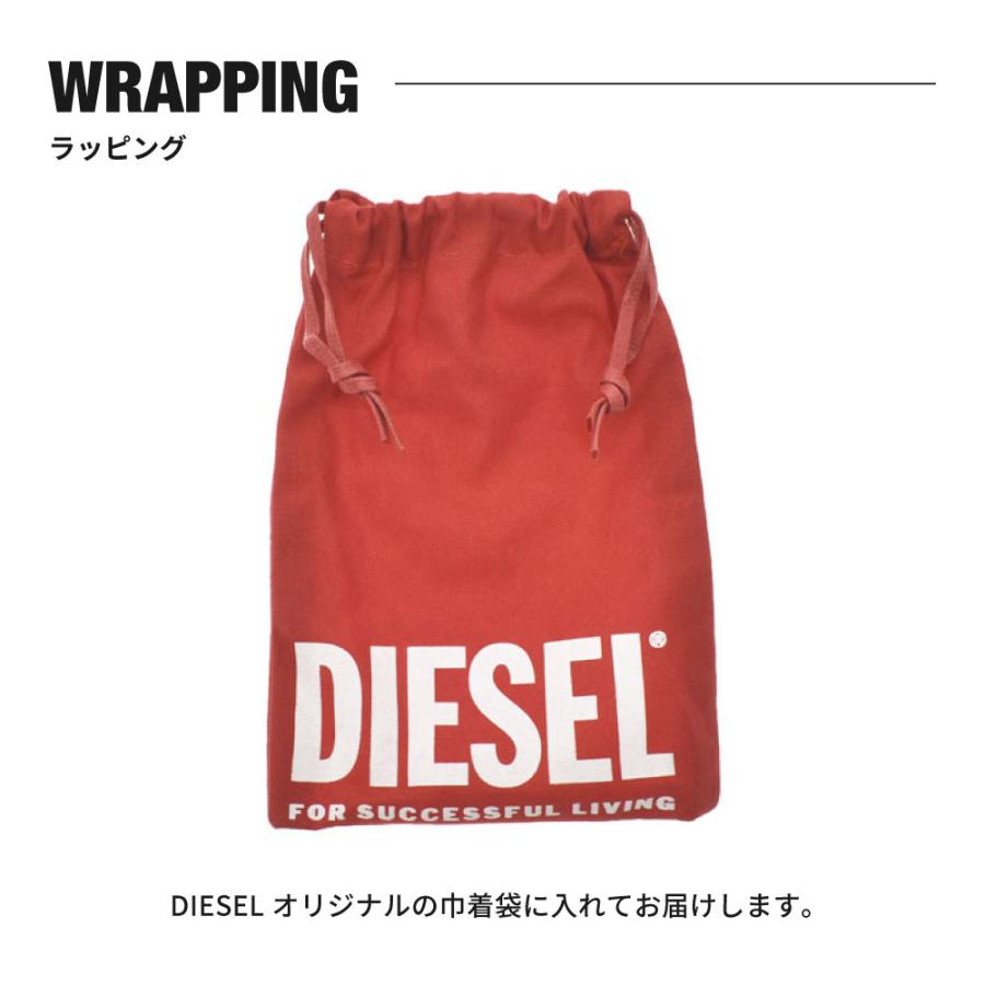 DIESEL ディーゼル X08425 キーケース メンズ 6連フック 男性 鍵ケース 鍵入れ ブラックブルー ブラックイエロー レザー バイカラー 即日発送｜shoppress｜12