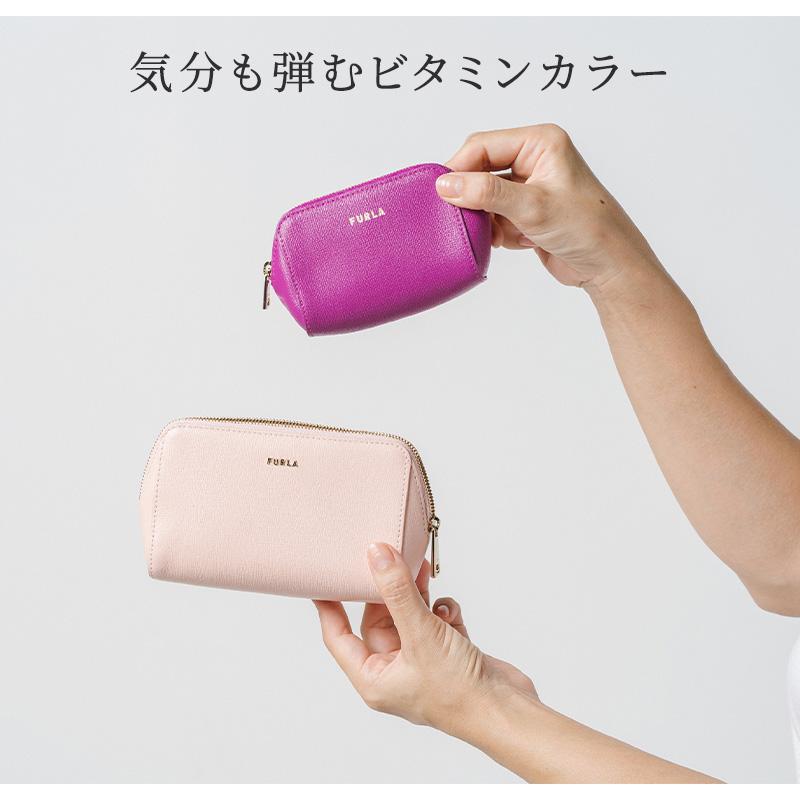 フルラ ポーチ 小物入れ コスメポーチ おしゃれ FURLA 2点セット エレクトラ Mサイズ セット レディース 女性 10代 20代 30代  40代 プレゼント