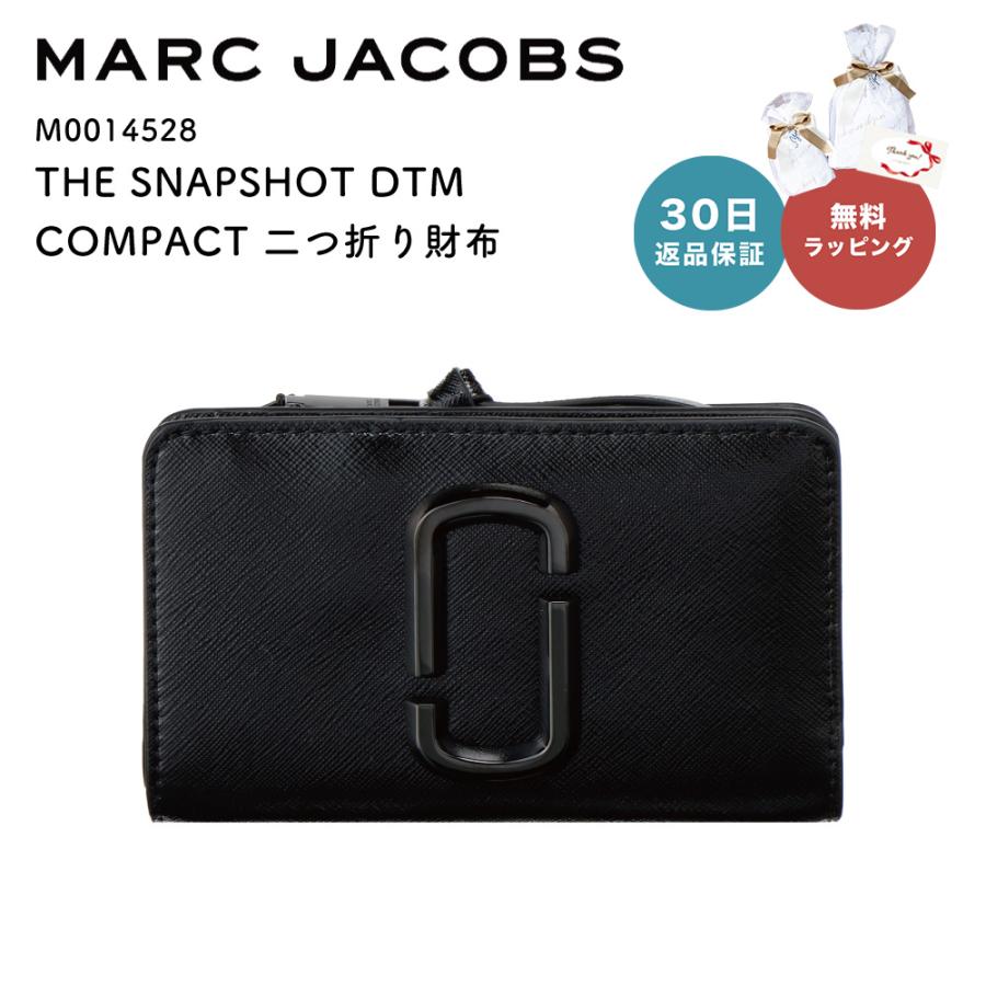 MARC JACOBS マーク・ジェイコブス THE SNAPSHOT DTM COMPACT 二つ折り 