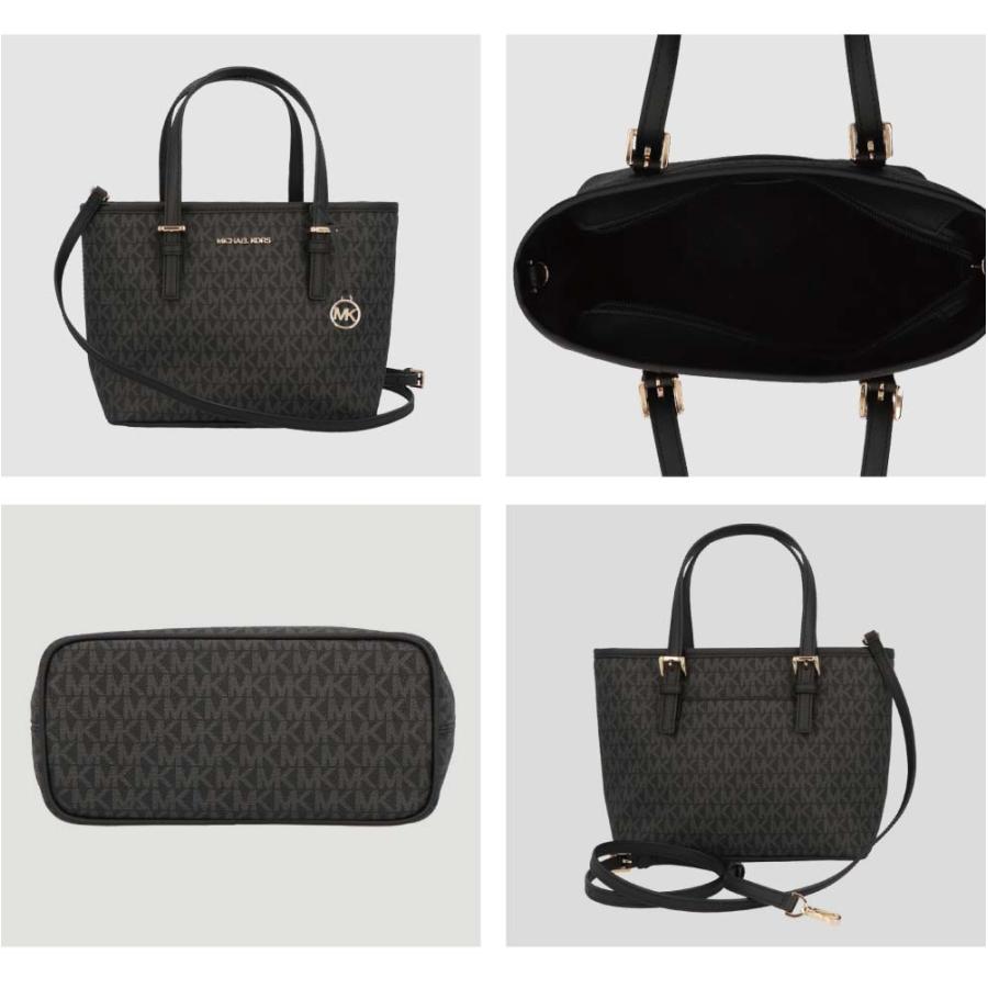 マイケルコース MICHAEL KORS トートバッグ ショルダーバッグ 2Way 帆布 ブランド 大きめ レディース 35T9GTVT0B JET SET TRAVEL XS CRYL CONV TZ TOTE｜shoppress｜07