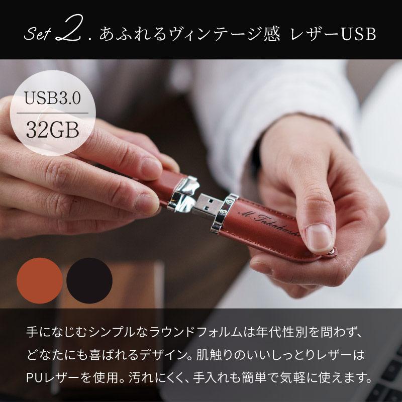 ボールペン USBメモリ 名入れ パーカー ギフト PARKER アイエム IM 革 USBメモリ 32GB セット ギフトセット 名前入り 高級 即日｜shoppress｜13