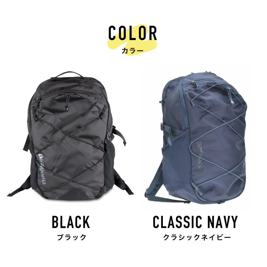 PATAGONIA パタゴニア 47928 REFUGIO PACK 30L レフュジオパック バックパック リュックサック バッグ タウン ブラック BLACK HOLE メンズ レディース｜shoppress｜12