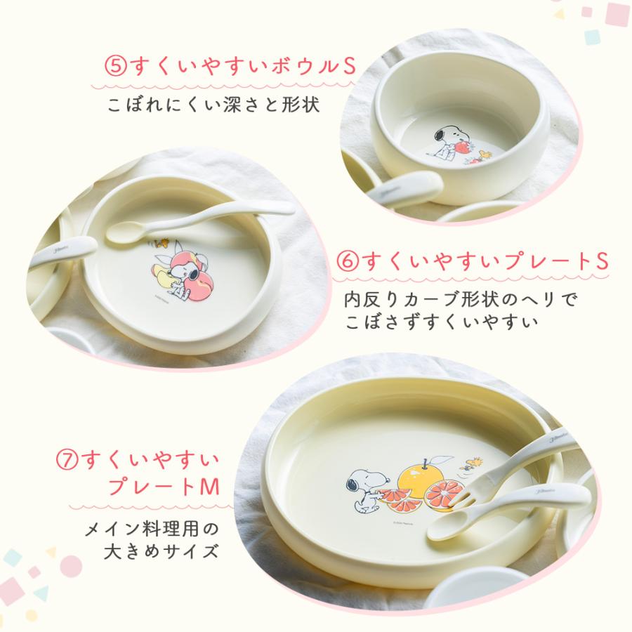 リッチェル（Richell） ベビー食器セット ピーナッツ スヌーピー
