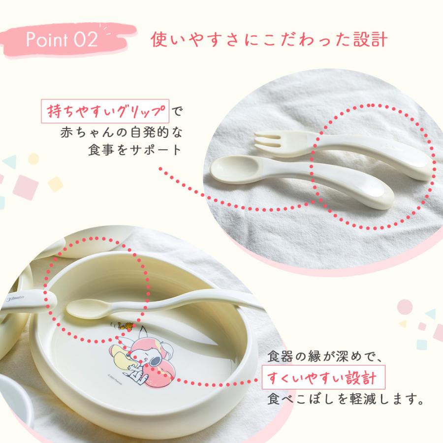 リッチェル（Richell） ベビー食器セット ピーナッツ スヌーピー
