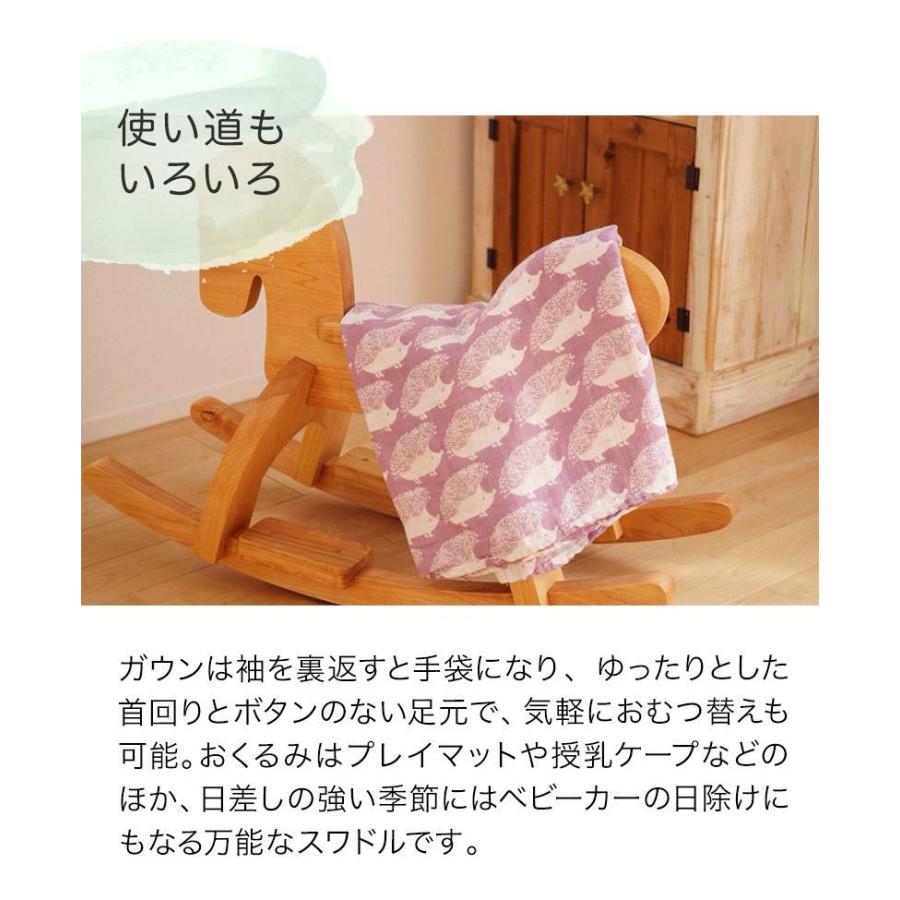 MILKBARN ミルクバーン ニューボーンギフトセット MUSLIN SWADDLE おくるみ ガウン スワドル キャップ ベビー 新生児 0歳 男の子 女の子 オーガニックコットン｜shoppress｜08