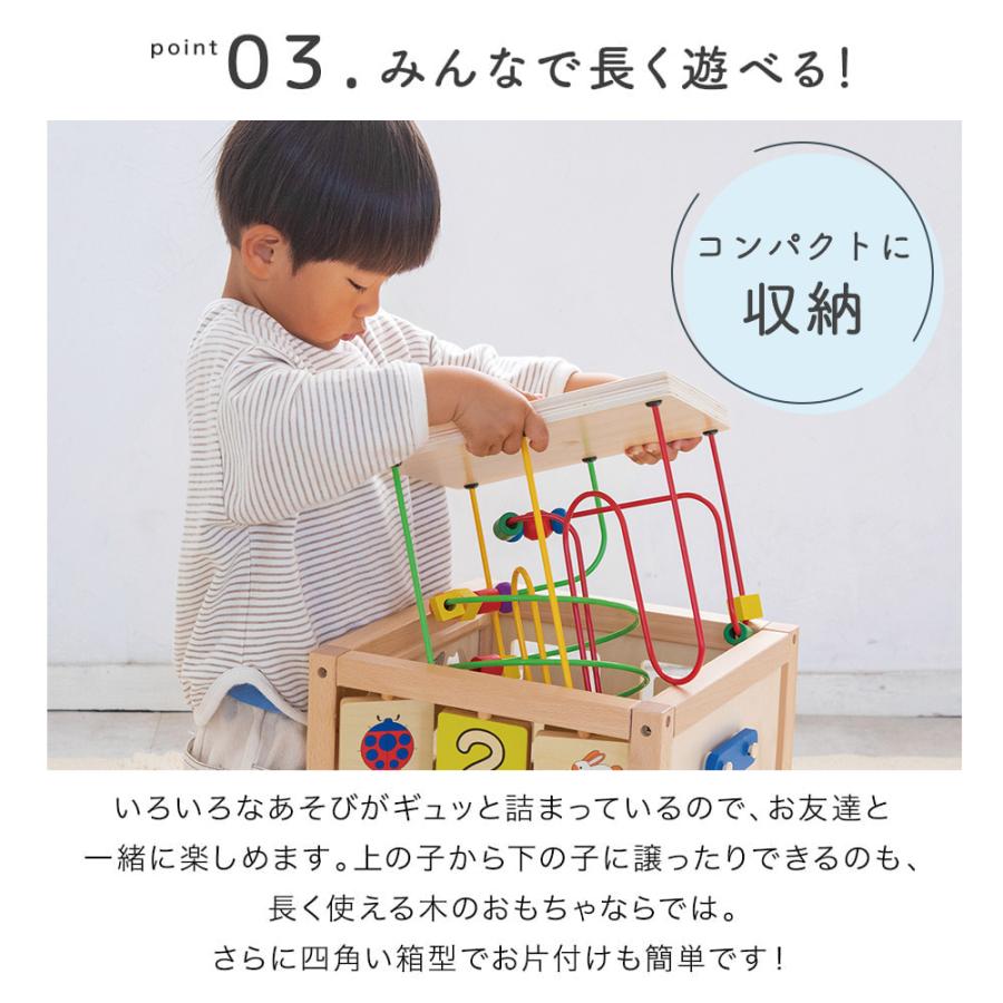 エド・インター（Ed・Inter） 森のあそび箱 カタチ・数遊び 名入れ 木