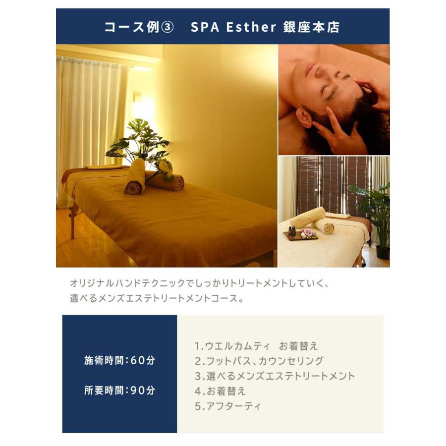 エステチケット カタログギフト 体験ギフト メンズ 男性 ギフト 人気