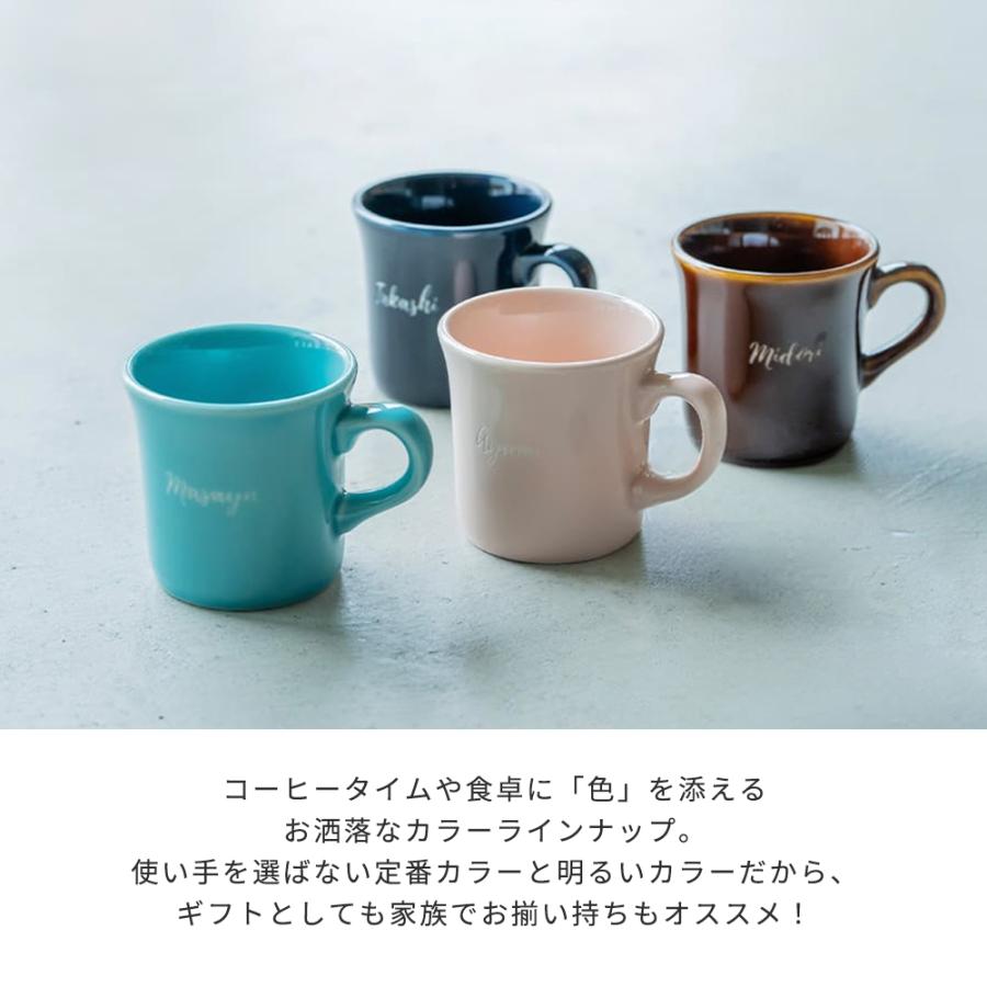 美濃焼 マグカップ 名入れ 170ml スターバックスプレミアムミックス