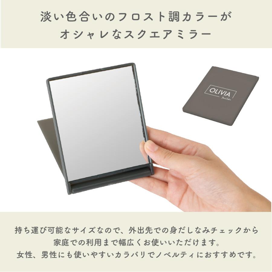 5個から 名入れ ロゴ ロゴ入れ フロストスクエアミラー M 企業