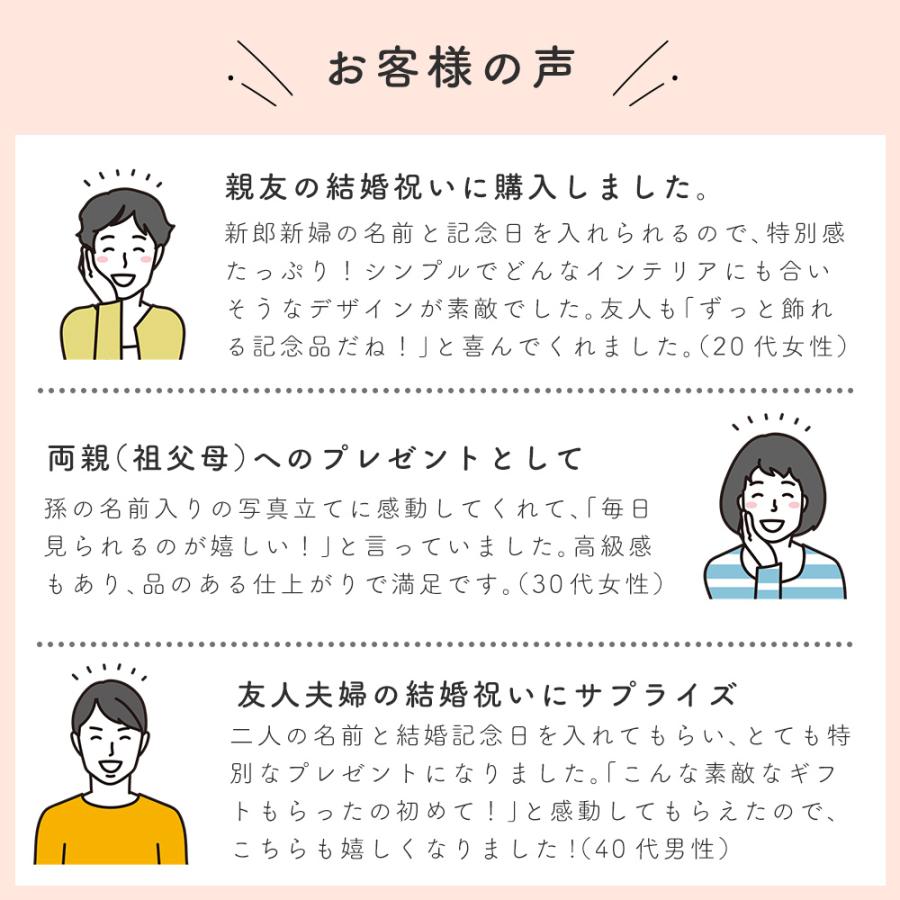 フォトフレーム 写真立て レザー L判 名入れ 母の日 プレゼント ギフト