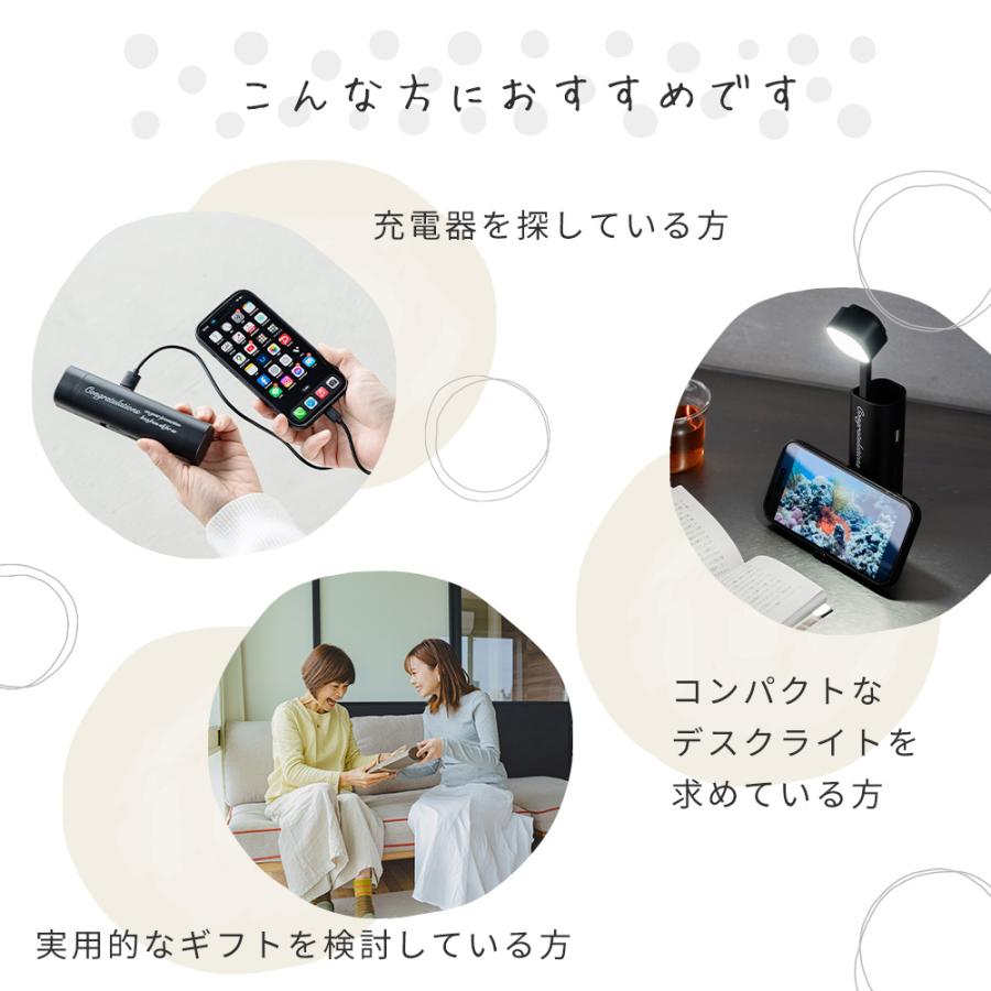 モバイルバッテリー 名入れ 軽量 1500mAh 大容量 小型 タイプc iPhone