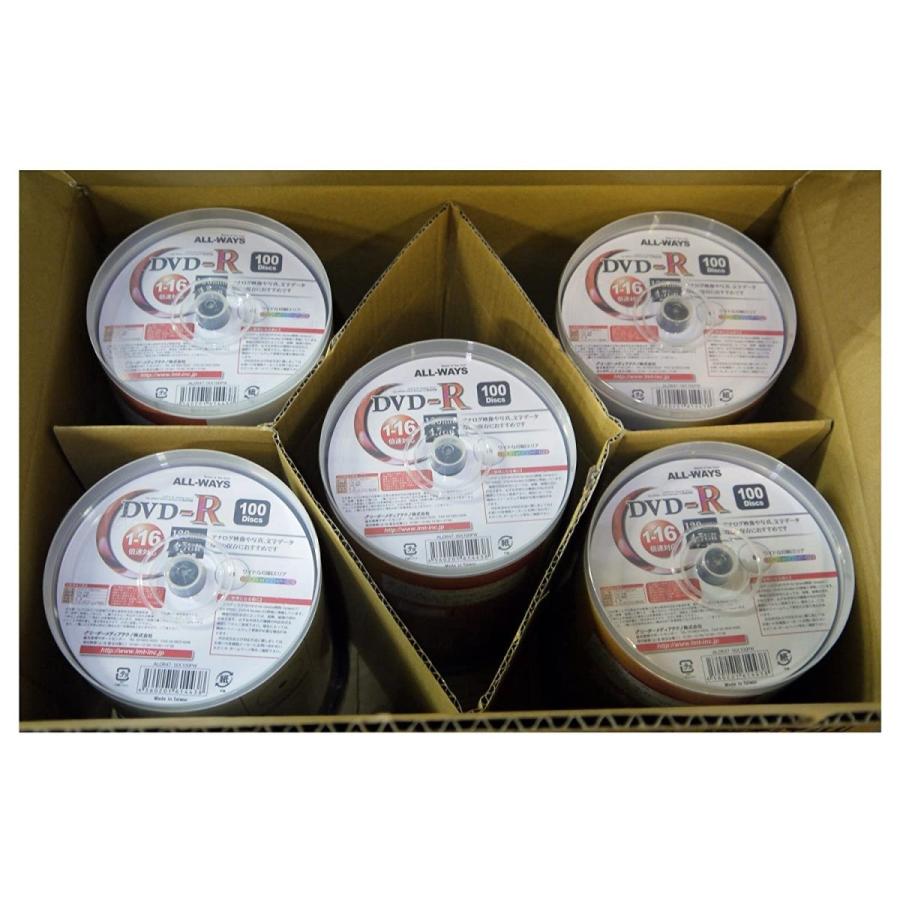 激安特価 500枚入り All Ways Dvd R 4 7gb 1 16倍速対応 100枚 データ アナログ映像のパソコンでの記録用 スピンドル 送料込 Cepici Gouv Ci