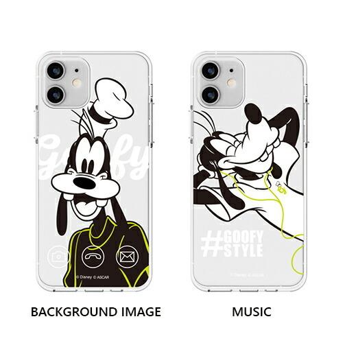 TR Disney Goofy Clear Jelly ディズニー グーフィー iPhone Galaxy