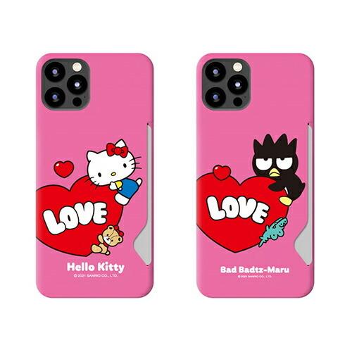 79 Sanrio サンリオ Characters Love Card Hard IC Suica カード収納可能 iPhone Galaxy ケース カバー スマホケース｜shopria｜05