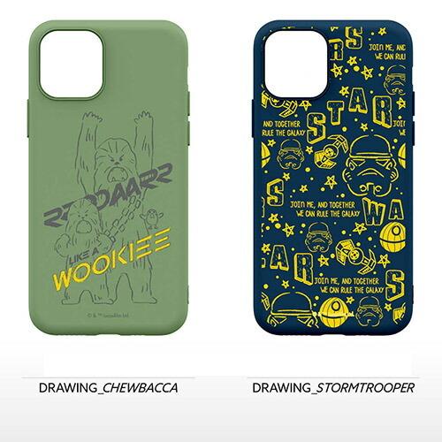 S2 STAR WARS スター・ウォーズ Drawing Soft Jelly iPhone Galaxy