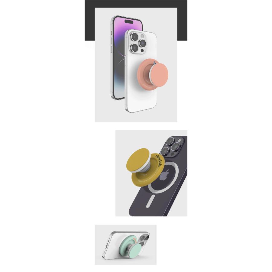 TR ムード Magsafe 対応 スマホスタンド 強力磁石仕様 スマホグリップ