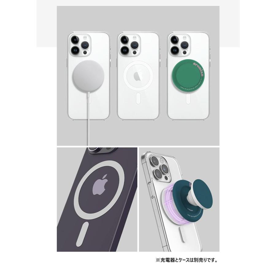 TR ムード Magsafe 対応 スマホスタンド 強力磁石仕様 スマホグリップ