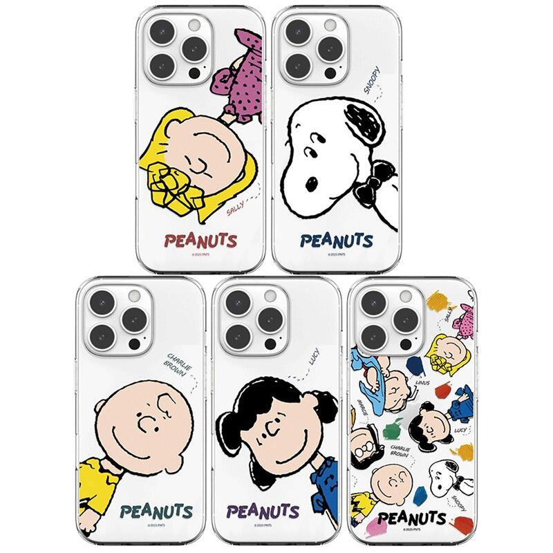 ピーナッツ スヌーピー iPhone Galaxy ハロー フレンズ 透明ゼリー