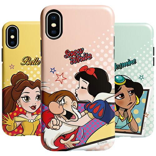 JH/ Disney Princesses Comic Tough ディズニープリンセス iPhone Galaxy ケース カバー スマホケース｜shopria