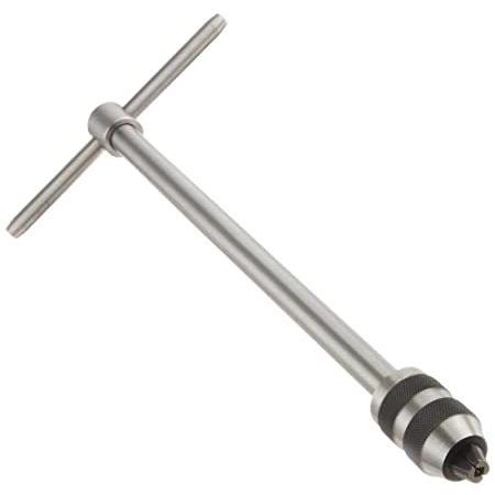 Starrett 93F T-Handle Tap Wrench, 1/4-1/2 Tap Size, 3/16 - 5/16 Square Shan ラチェットコンビネーションレンチ