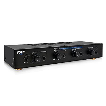 売れ筋ランキングも Pyle-Home 4チャンネルハイパワーステレオスピーカーセレクタ（音量調節付き） PSPVC4 モニタースタンド