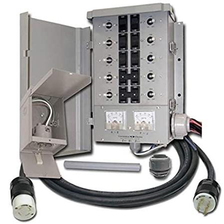EmerGen EGS107501G2KIT スイッチ 10-7501G2 詳細な説明書 Pi30 電源インレットボックス フレキシブルコンデュート 電工ドライバー