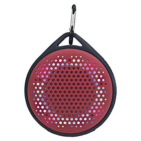 【１着でも送料無料】 with Speaker Waterproof Outdoor MMA3623-RD Magnavox Color i Lights Changing スマホ対応スピーカー