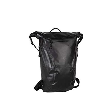 希少 黒入荷！ Body Glove Advenire Waterproof Vertical Roll-top Backpack-Black, One Size バックパック、ザック
