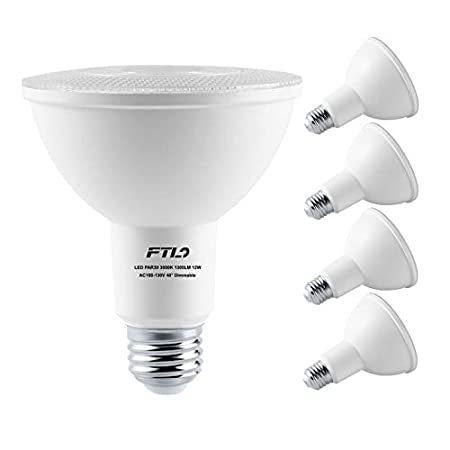 PAR30 LED Bulb 3000K 新作からSALEアイテム等お得な商品 満載 Warm White 送料込 Long 1300lm E 12W Neck Flood Dimmable Light