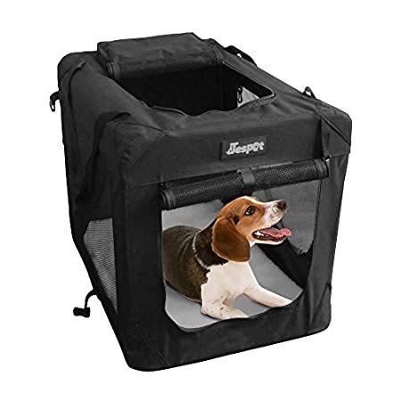 日本メーカー保証付き Crates Dog Soft Jespet 日本ではあまり手に入らない並行輸入品 逆輸入品 Kennel Pe Travel Folding Sided Soft Door 3 Pets For Training Ecobenin Org