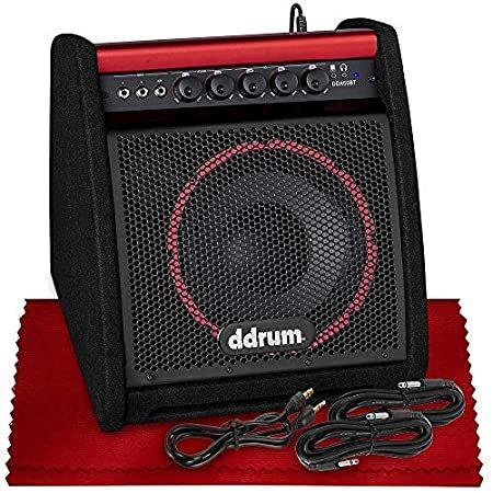 雑誌で紹介された Ddrum DDA50 BT 50 Watt Electronic Percussion Amp with Bluetooth, Woofer, Tw スピーカーケーブル