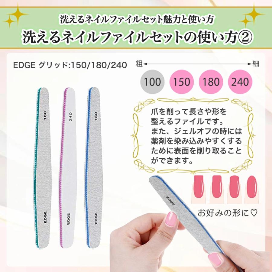 ar9月号掲載！】ガラス製 爪やすり と ネイルファイル セット 爪磨き