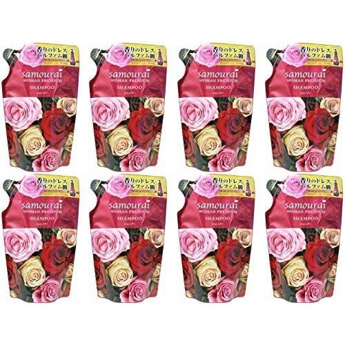 廃番 まとめ買い サムライウーマンプレミアム シャンプー詰め替え用 370ml 8個 大砲候補 Kev Store