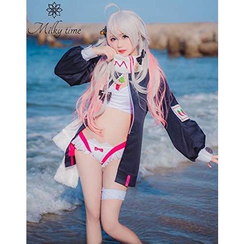 好評にて期間延長 コスプレ かわいい 女の子 Youtubu イラスト バーチャル アニメ 風 神楽七奈 Vtuber Time Milky 衣装 かぐらなな 仮装 仮装 変装