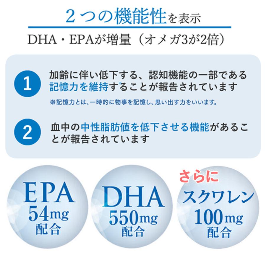 綺羅化粧品 スクワレイWELL 150粒 記憶力を維持する 血中中性脂肪値を