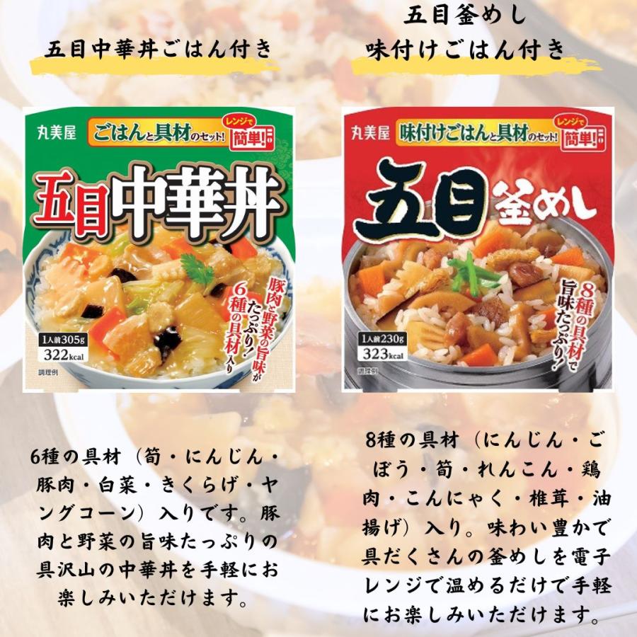 丸美屋 レトルト ご飯 詰め合わせ 常温保存 非常食 セット レトルト