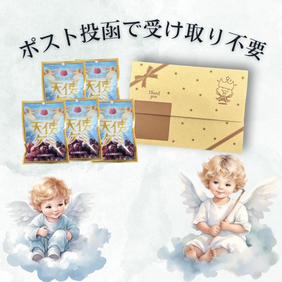 お菓子 詰め合わせ 駄菓子 ギフト 天使のグミ ぶどう 5袋 セット