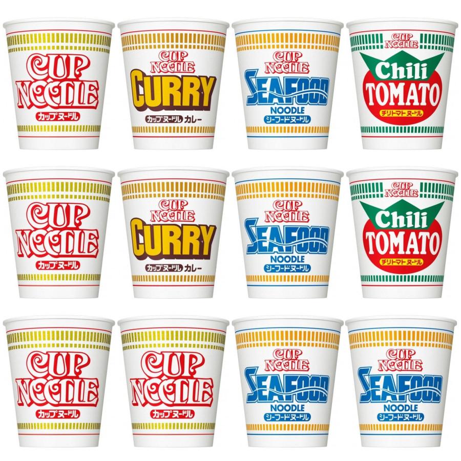 カップヌードル カップ麺 インスタント 詰め合わせ 人気4種（しょうゆ