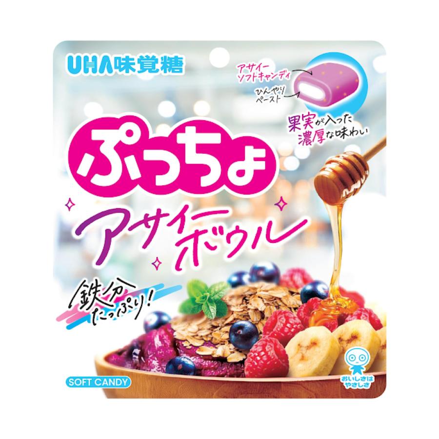 ぷっちょ ぷっちょSP アサイーボウル味 グミ入り 6袋 : アイムロワ お