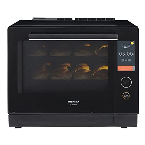 通販 東芝 過熱水蒸気 オーブン グランブラック 2段調理 石窯ドーム