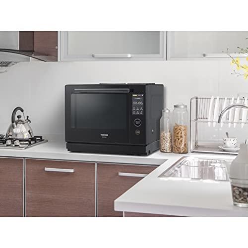 通販 東芝 過熱水蒸気 オーブン グランブラック 2段調理 石窯ドーム