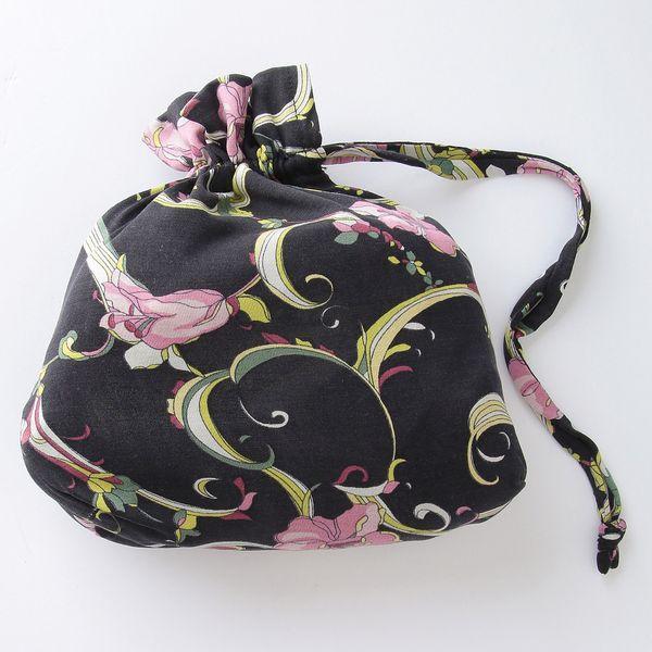 絹 シルク パジャマ 携帯パジャマ トラベルパジャマ ポーチ付